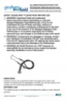 Instructions for Use - 22in Sprague Rappaport-Type Stethoscope
